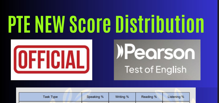  🎓 PTE NEW SCORE DISTRIBUTION – OFFICIALLY ANNOUNCED!